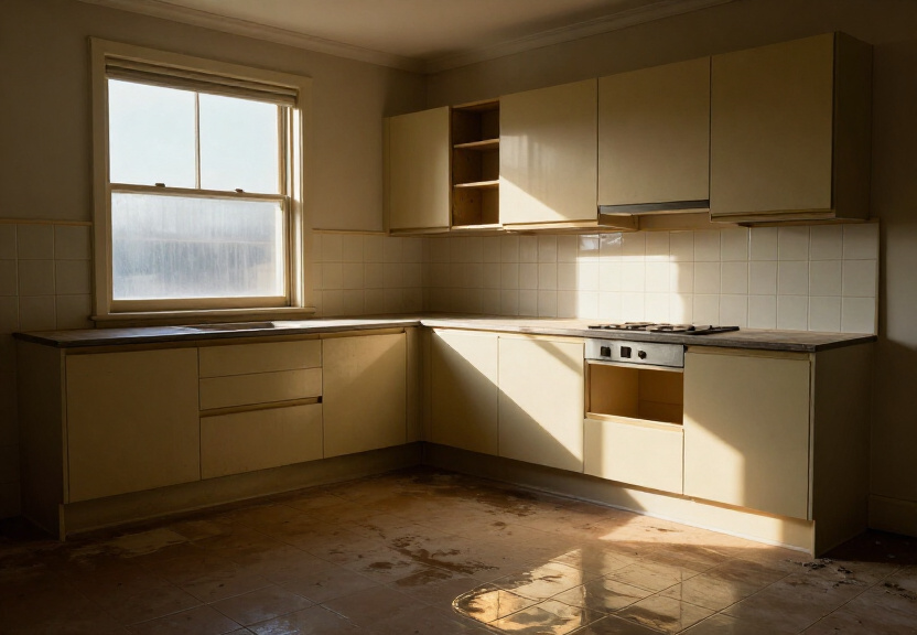 Dry basement in Leppington after water removal